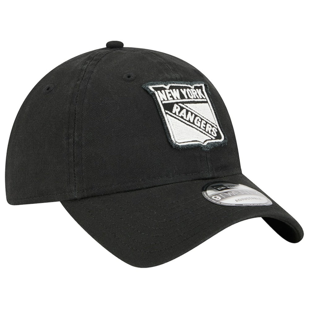 New York Rangers New Era Stamp Fabric Applique 9TWENTY Adjustable Hat -  NHL Hats