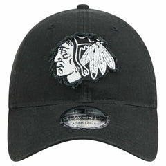 Chicago Blackhawks New Era Stamp Fabric Applique 9TWENTY Adjustable Hat -  NHL Hats