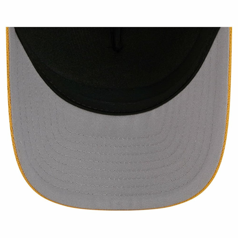 Boston Bruins New Era Hockey Sock 9FORTY A-Frame M-Crown Adjustable Trucker Hat -  NHL Hats
