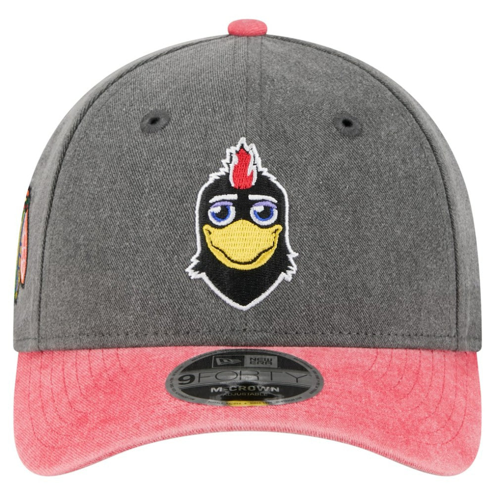 Chicago Blackhawks New Era Mascot 2-Tone 9FORTY Adjustable Hat -  NHL Hats