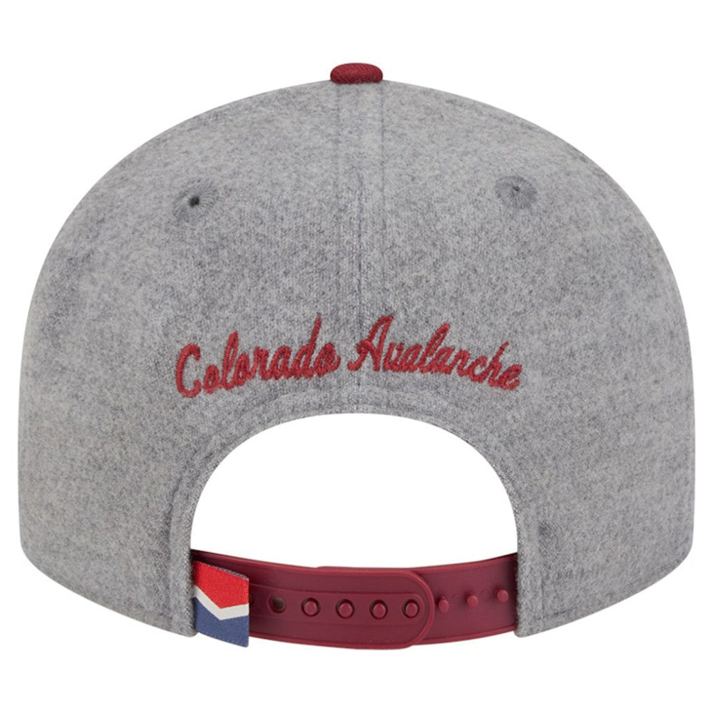 Colorado Avalanche New Era Wool Pin Low Profile 9FIFTY Snapback Hat -  NHL Hats