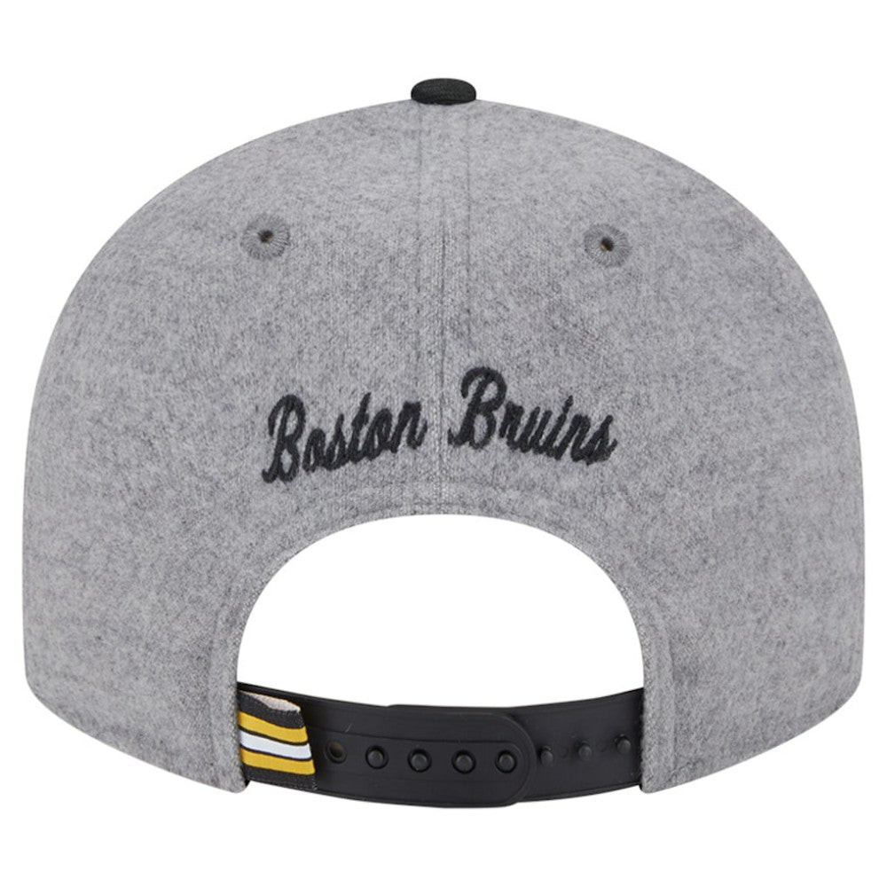 Boston Bruins New Era Wool Pin Low Profile 9FIFTY Snapback Hat -  NHL Hats