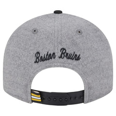 Boston Bruins New Era Wool Pin Low Profile 9FIFTY Snapback Hat -  NHL Hats