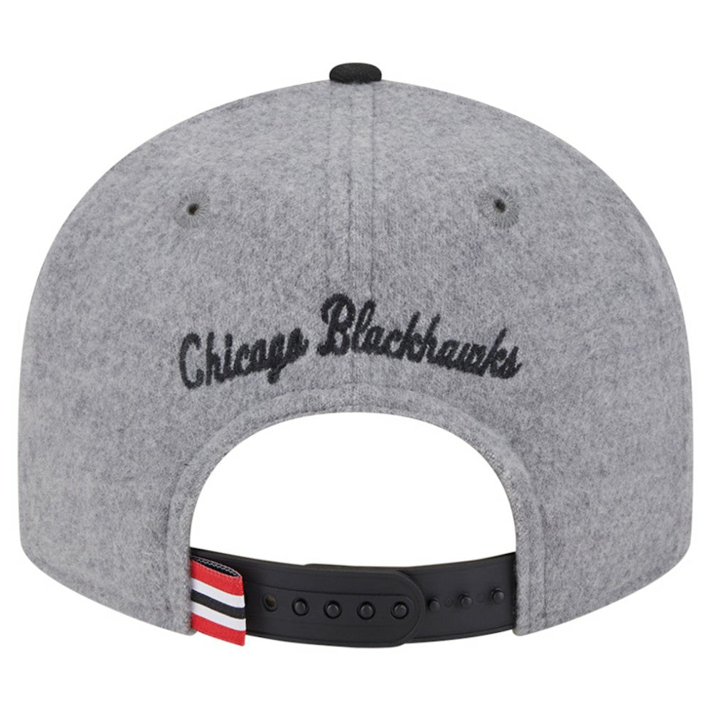Chicago Blackhawks New Era Wool Pin Low Profile 9FIFTY Snapback Hat -  NHL Hats