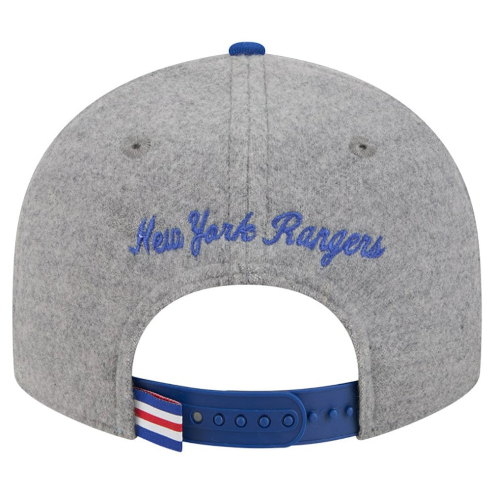 New York Rangers New Era Wool Pin Low Profile 9FIFTY Snapback Hat -  NHL Hats