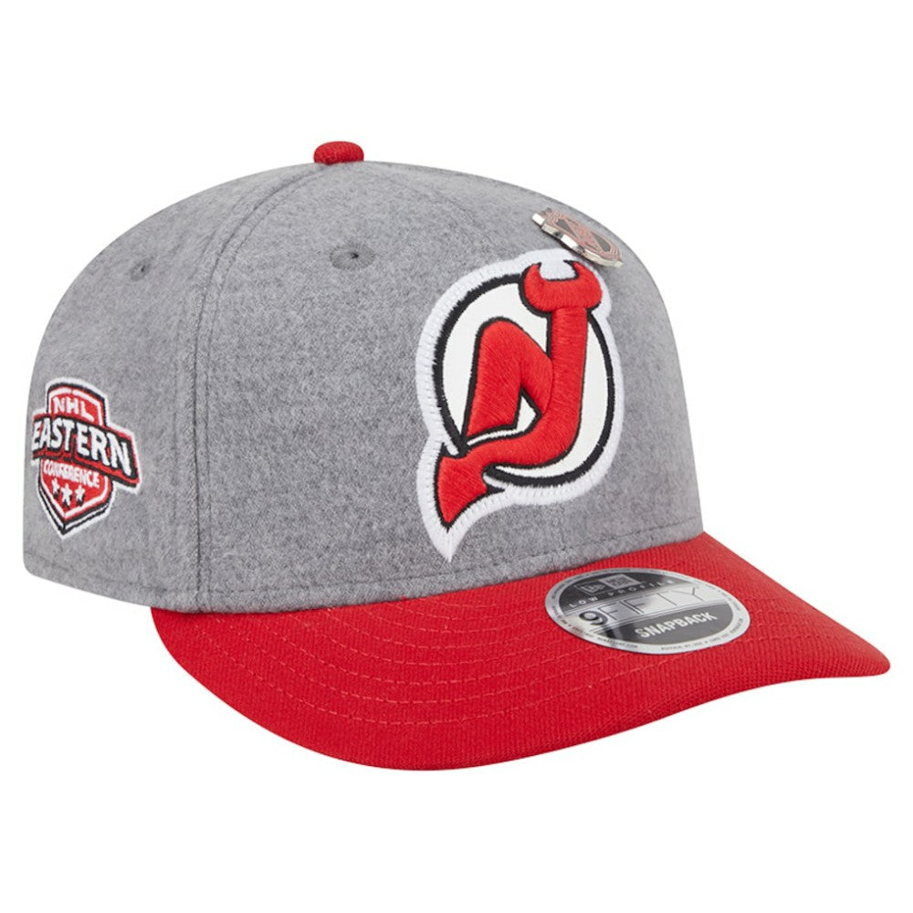 New Jersey Devils New Era Wool Pin Low Profile 9FIFTY Snapback Hat -  NHL Jerseys