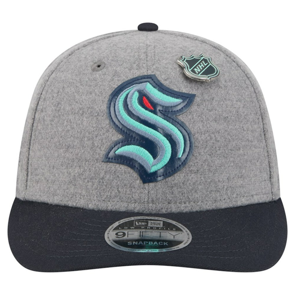 Seattle Kraken New Era Wool Pin Low Profile 9FIFTY Snapback Hat -  NHL Hats