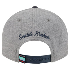 Seattle Kraken New Era Wool Pin Low Profile 9FIFTY Snapback Hat -  NHL Hats