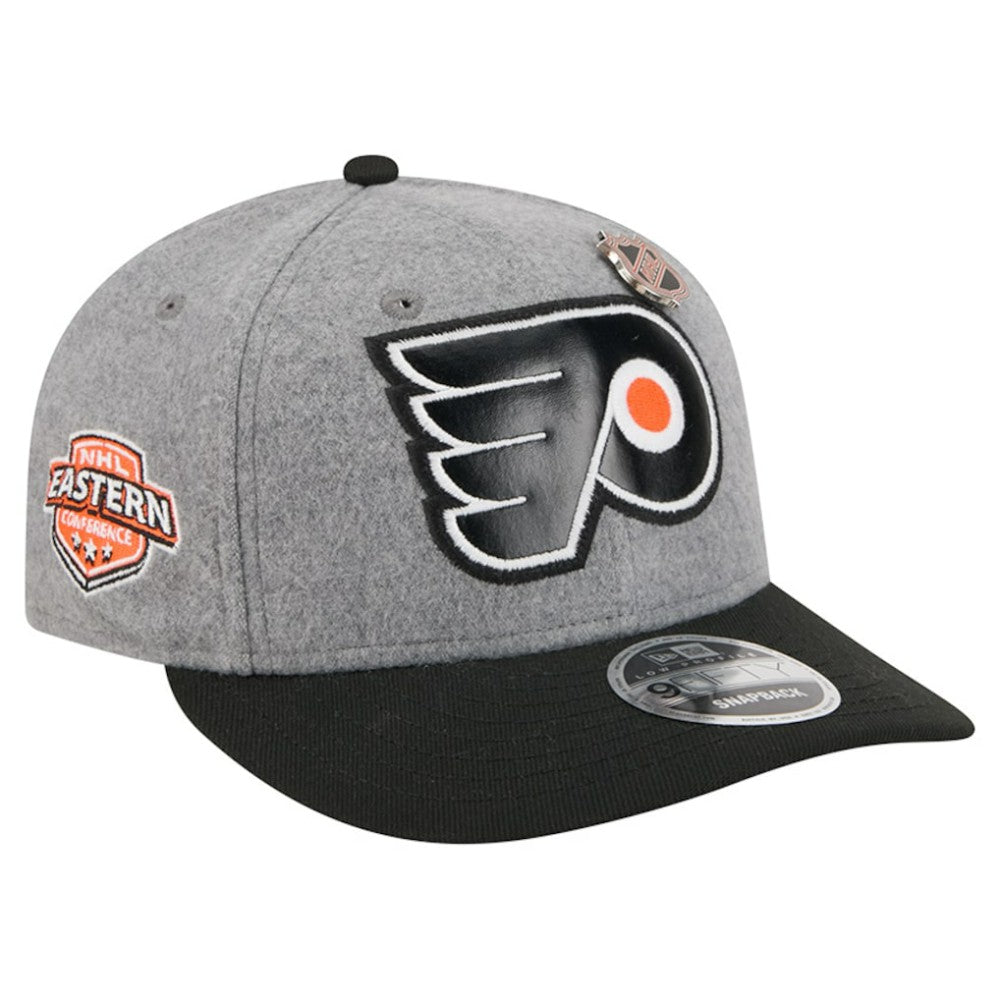 Philadelphia Flyers New Era Wool Pin Low Profile 9FIFTY Snapback Hat -  NHL Hats