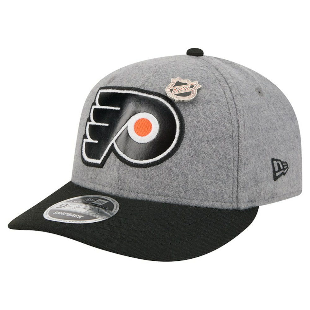 Philadelphia Flyers New Era Wool Pin Low Profile 9FIFTY Snapback Hat -  NHL Hats
