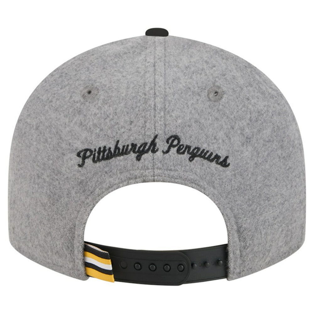 Pittsburgh Penguins New Era Wool Pin Low Profile 9FIFTY Snapback Hat -  NHL Hats