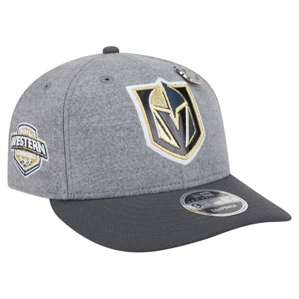 Vegas Golden Knights New Era Wool Pin Low Profile 9FIFTY Snapback Hat -  NHL Hats