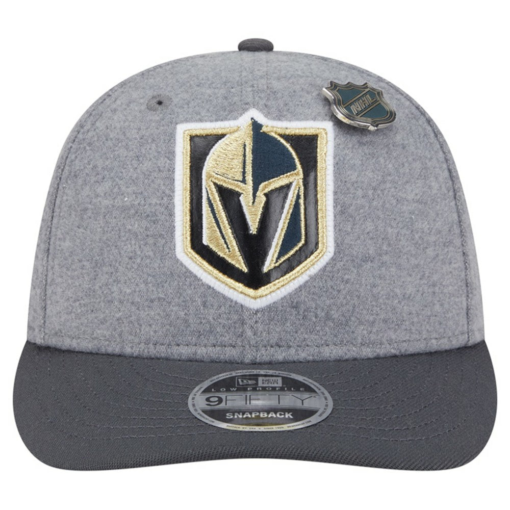 Vegas Golden Knights New Era Wool Pin Low Profile 9FIFTY Snapback Hat -  NHL Hats