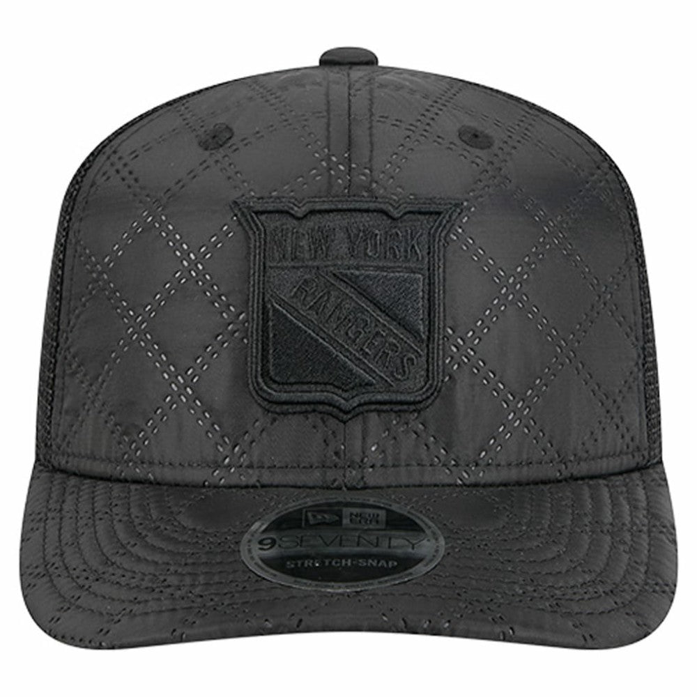 New York Rangers New Era Quilted Nylon 9SEVENTY Adjustable Trucker Hat -  NHL Hats