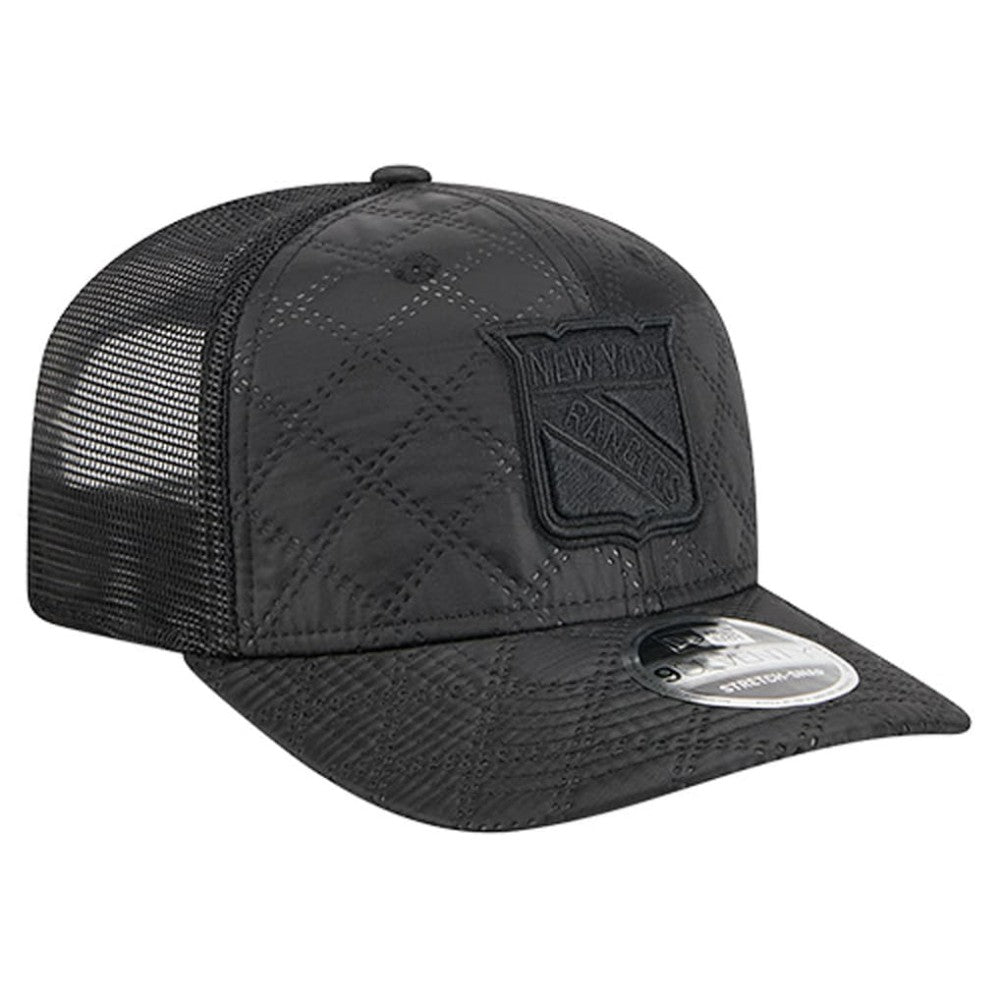 New York Rangers New Era Quilted Nylon 9SEVENTY Adjustable Trucker Hat -  NHL Hats