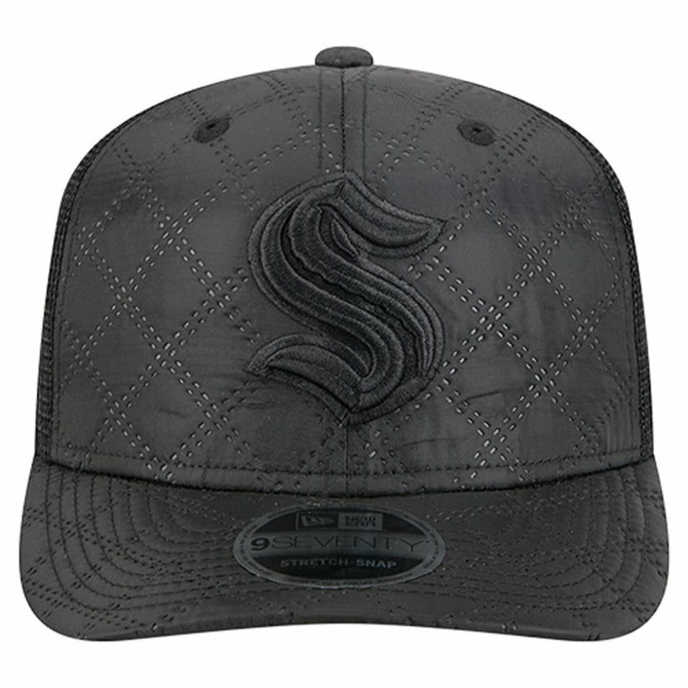 Seattle Kraken New Era Quilted Nylon 9SEVENTY Adjustable Trucker Hat -  NHL Hats