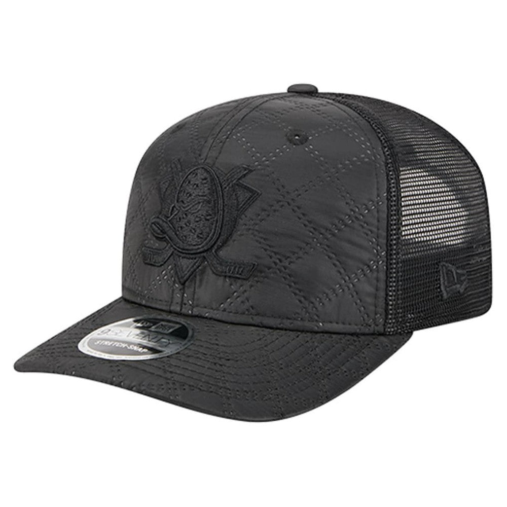 Anaheim Ducks New Era Quilted Nylon 9SEVENTY Adjustable Trucker Hat -  NHL Hats