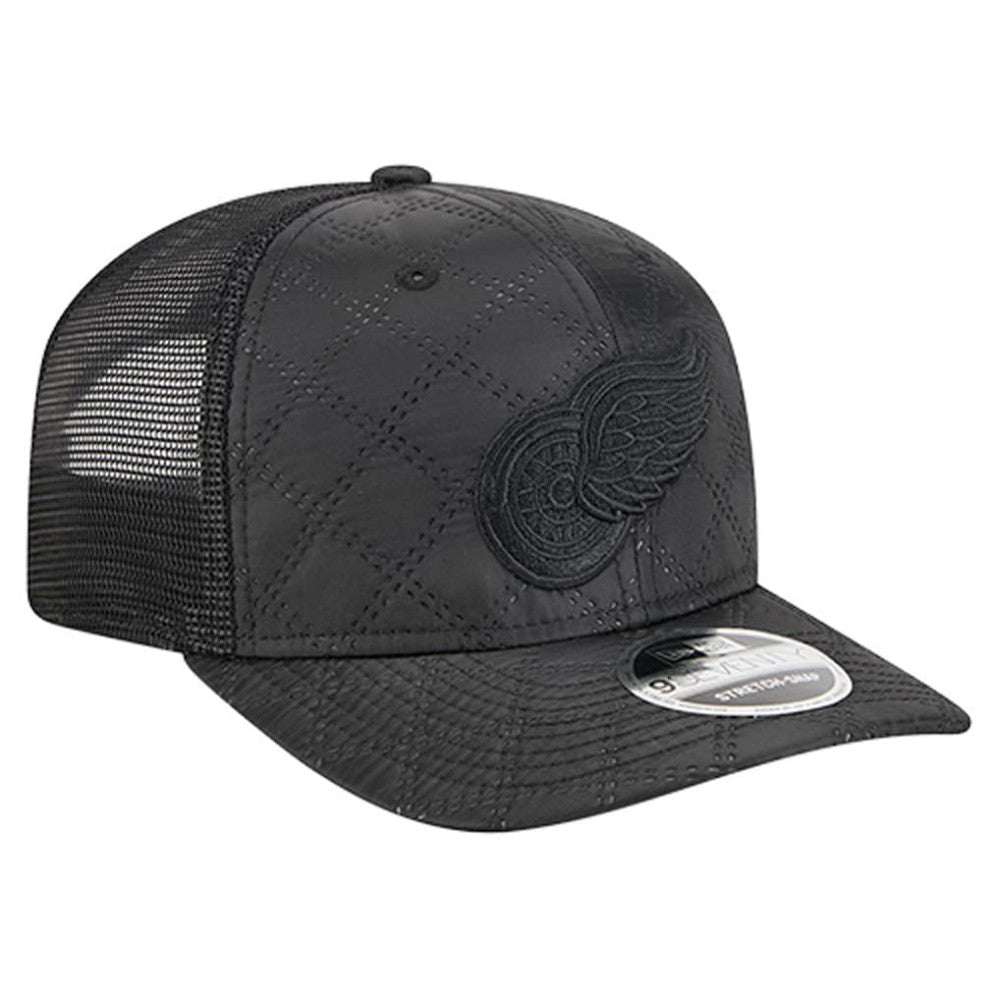 Detroit Red Wings New Era Quilted Nylon 9SEVENTY Adjustable Trucker Hat -  NHL Hats