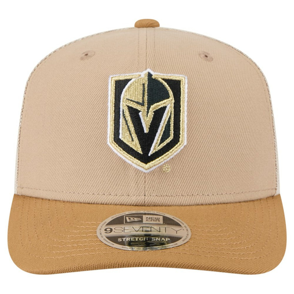 Vegas Golden Knights New Era Two-Tone Trucker 9SEVENTY Stretch Snap Adjustable Hat -  NHL Hats