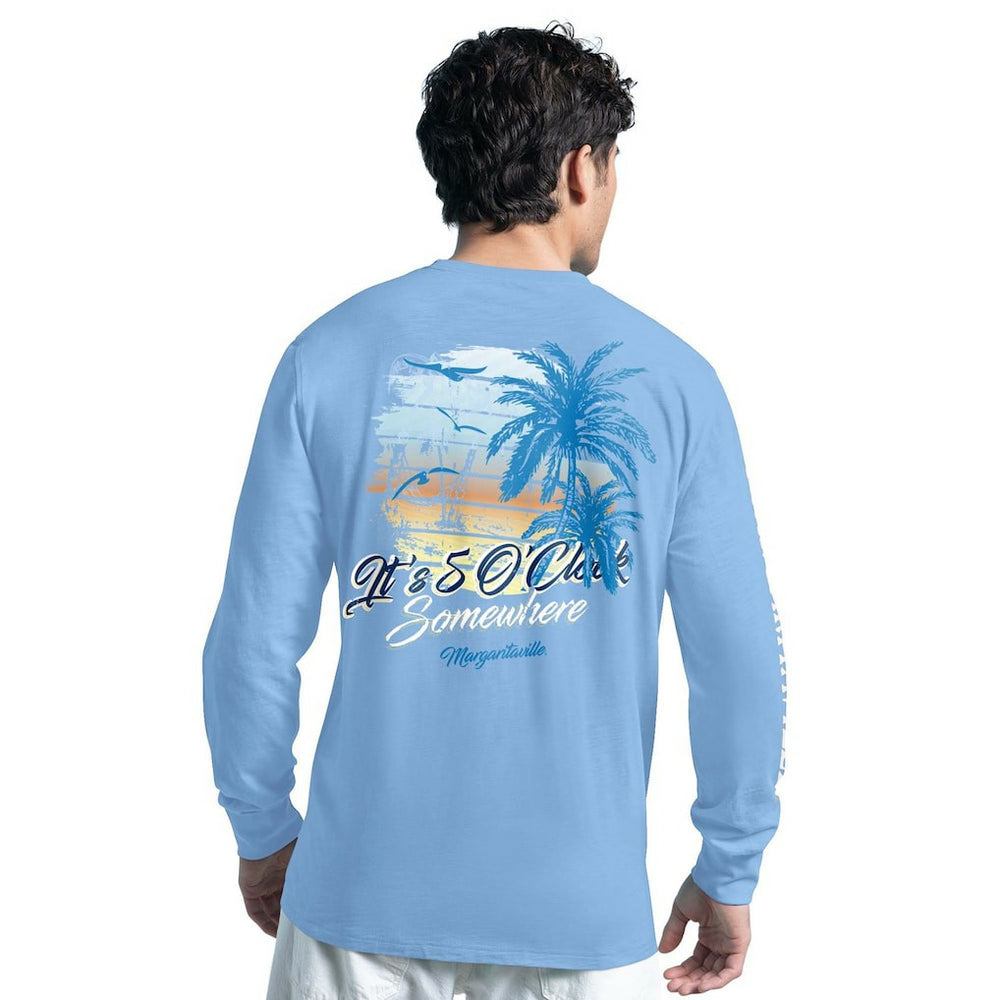 Dallas Cowboys G-III Sports by Carl Banks Margaritaville It's Five O'Clock Somewhere Long Sleeve T-Shirt | NFL Online