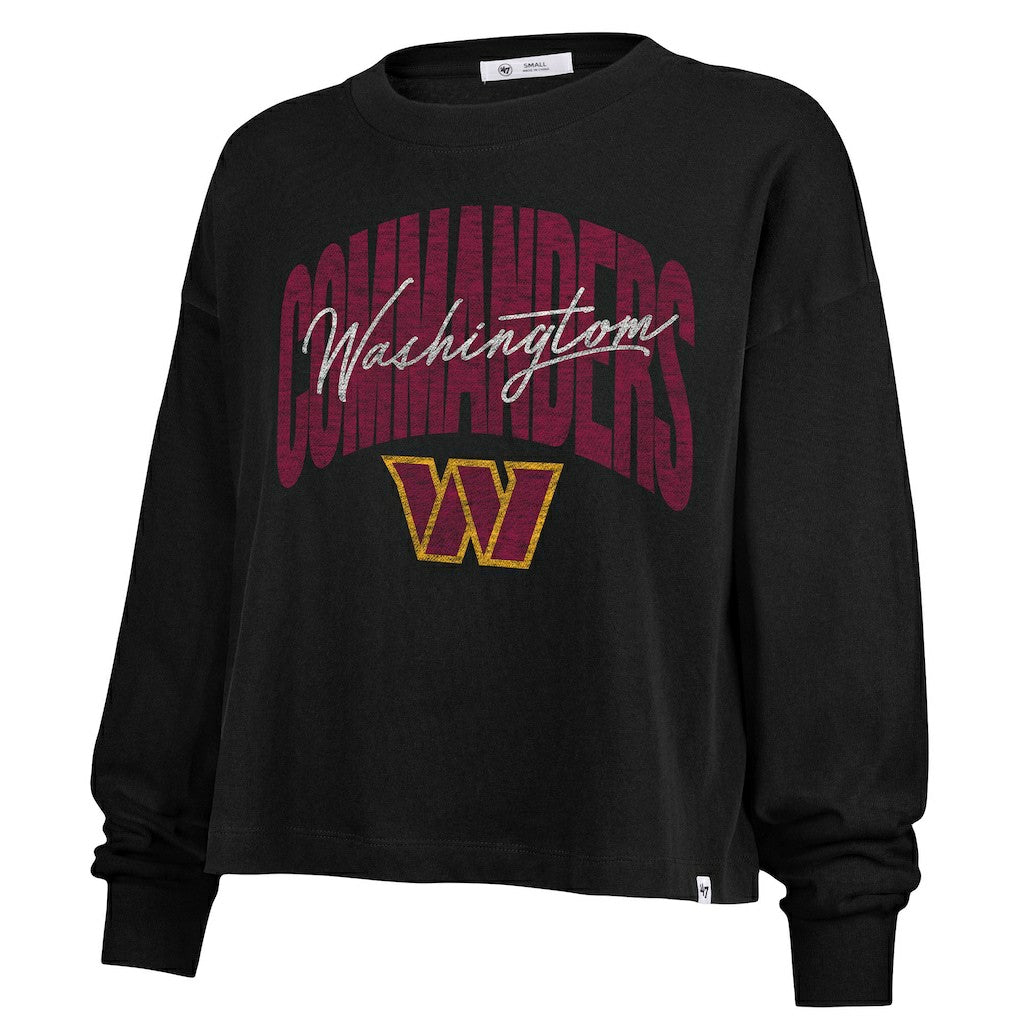 Washington Commanders '47 Women's Plus Size Muse Sydney Long Sleeve T-Shirt | NFL Online