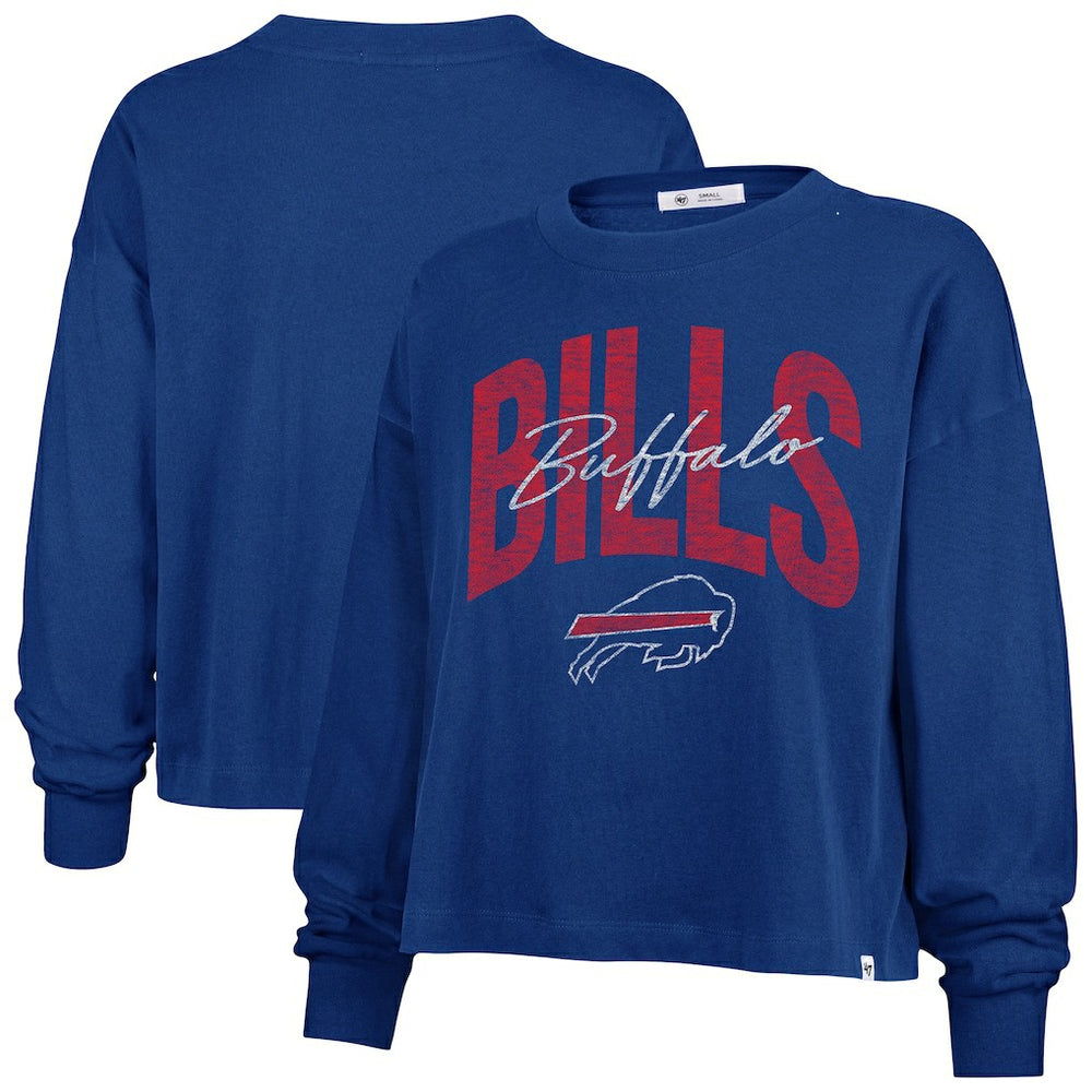 Buffalo Bills '47 Women's Plus Size Muse Sydney Long Sleeve T-Shirt | NFL Online