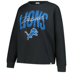 Detroit Lions '47 Women's Plus Size Muse Sydney Long Sleeve T-Shirt | NFL New