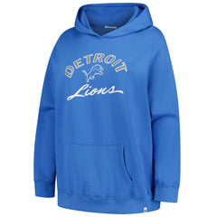 Detroit Lions '47 Women's Plus Size Whirlwind Naomi Hoodie | NFL Sale