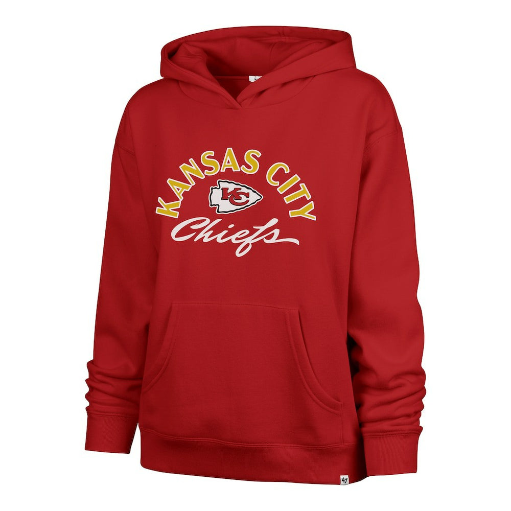 Kansas City Chiefs '47 Women's Plus Size Whirlwind Naomi Hoodie | NFL Hot