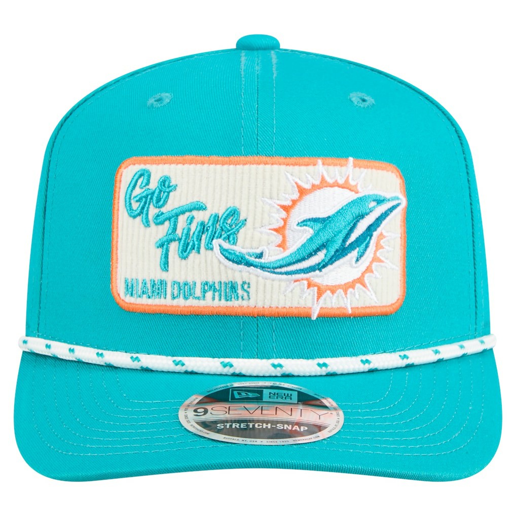 Miami Dolphins Chant 9SEVENTY Stretch-Snap Hat | NFL Online