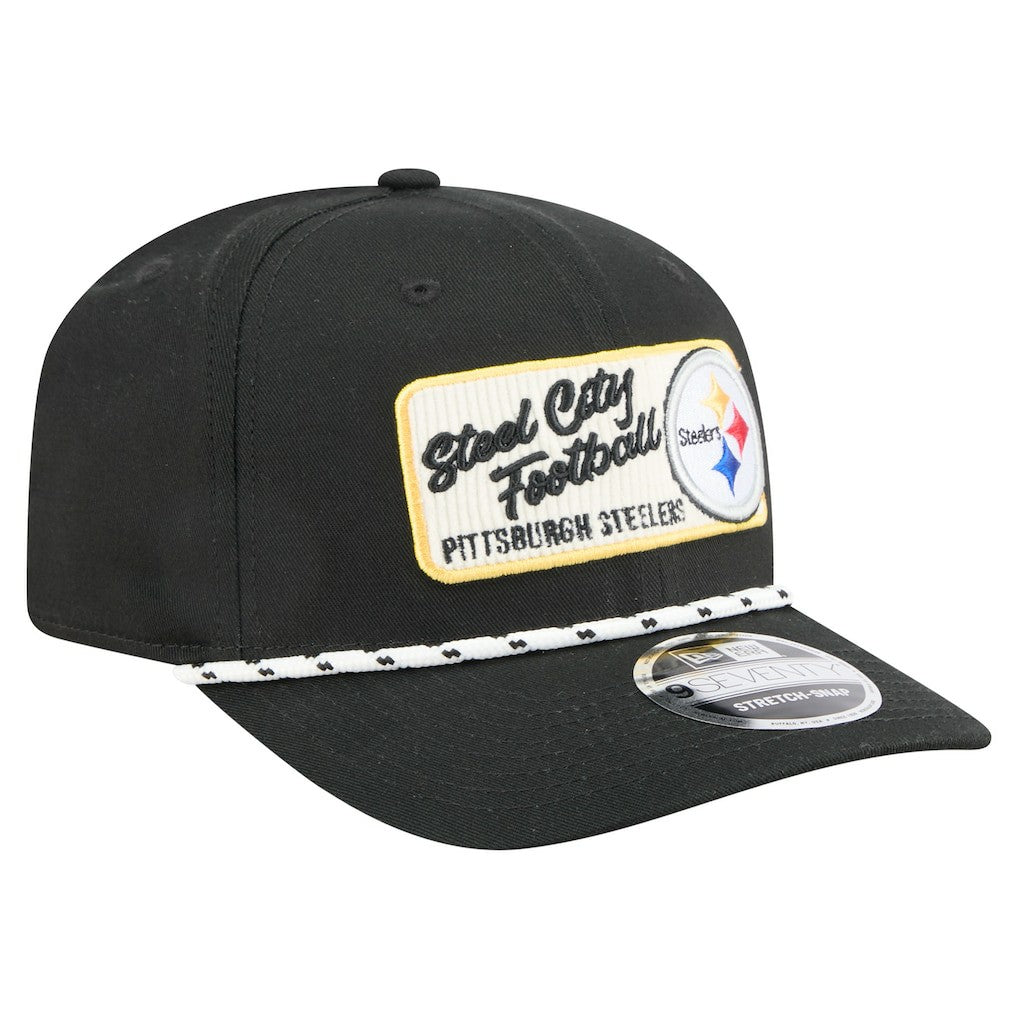 Pittsburgh Steelers Chant 9SEVENTY Stretch-Snap Hat | NFL Online