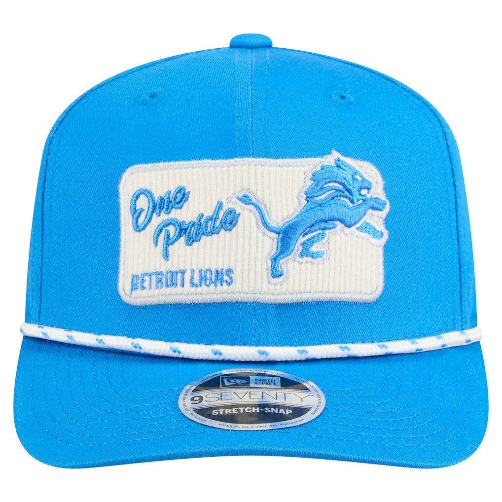 Detroit Lions Chant 9SEVENTY Stretch-Snap Hat | NFL Outlet