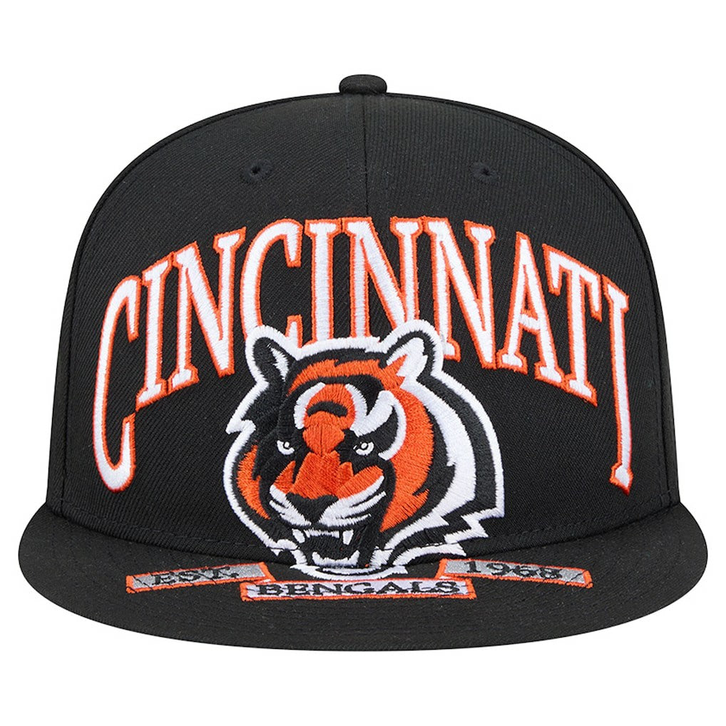 Cincinnati Bengals Head Oversized 59FIFTY Fitted Hat | NFL On sale