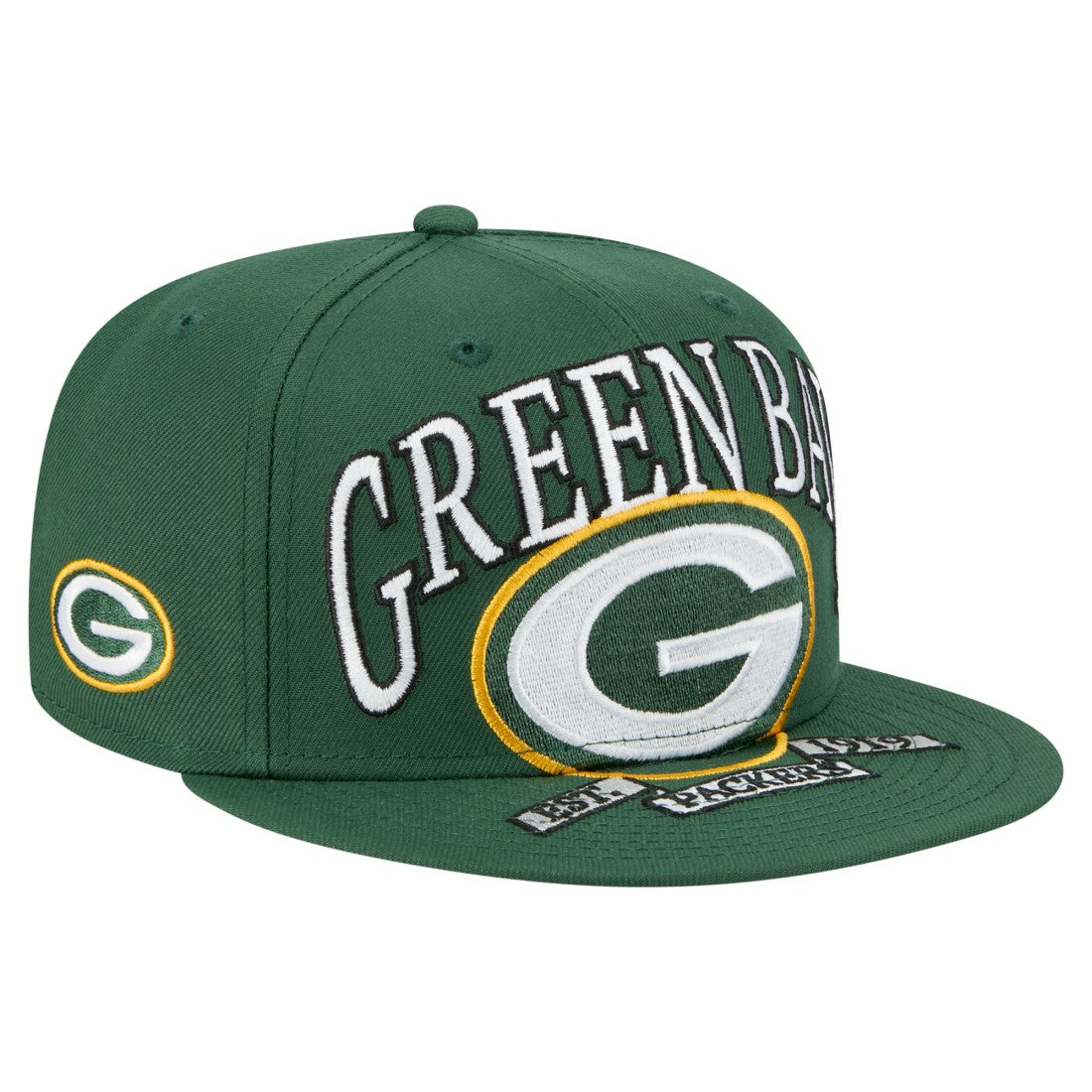 Green Bay Packers Oversized 59FIFTY Fitted Hat | NFL Outlet