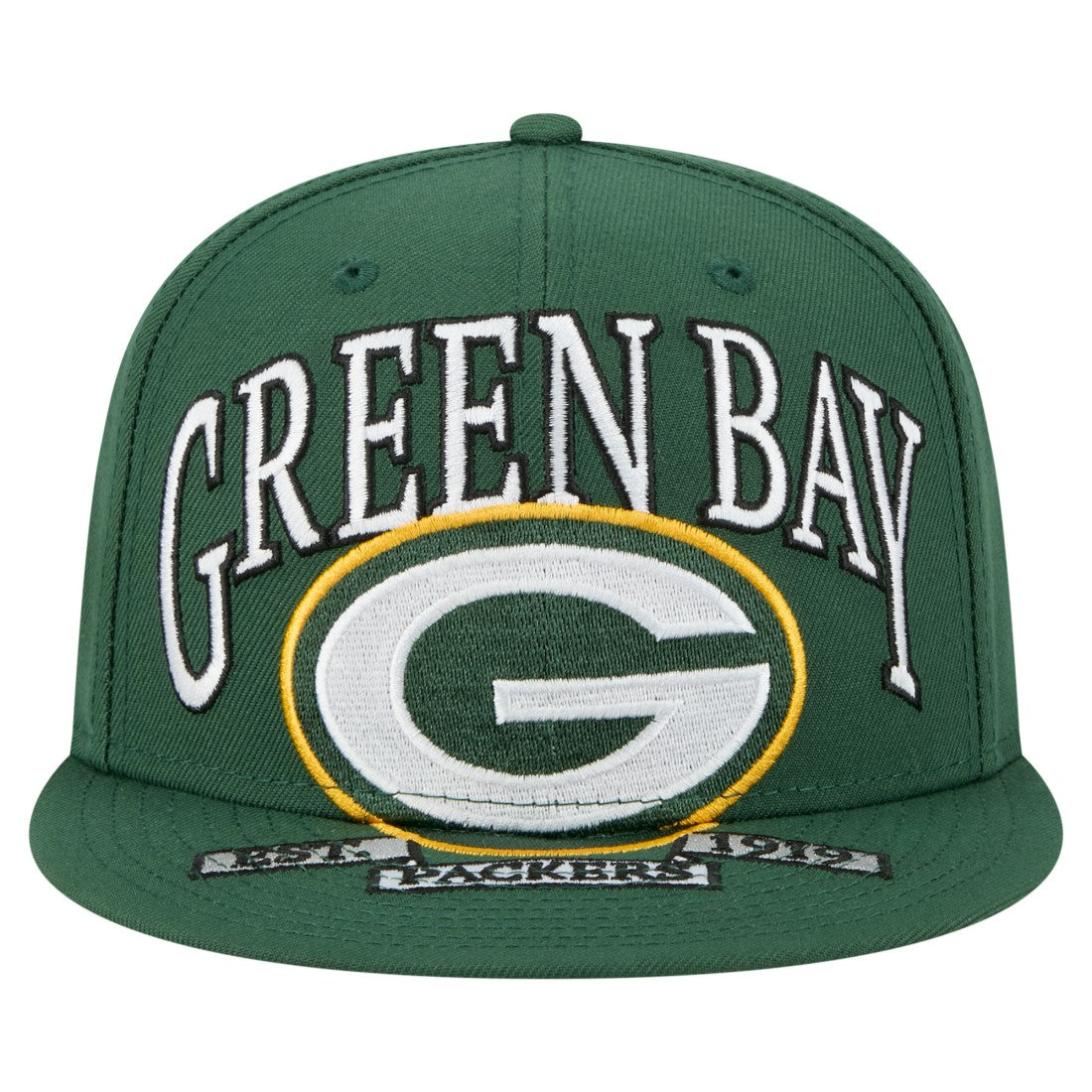 Green Bay Packers Oversized 59FIFTY Fitted Hat | NFL Outlet