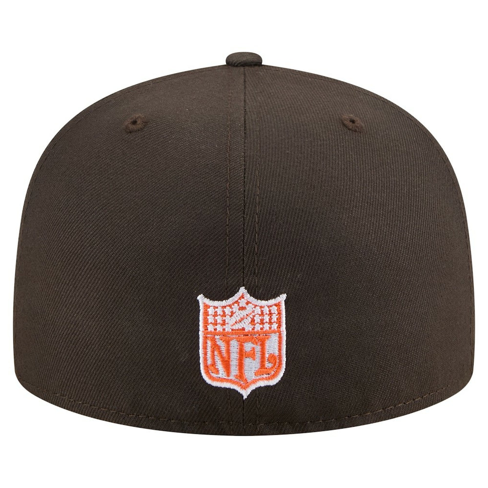 Cleveland Browns Throwback Oversized 59FIFTY Fitted Hat | NFL On sale