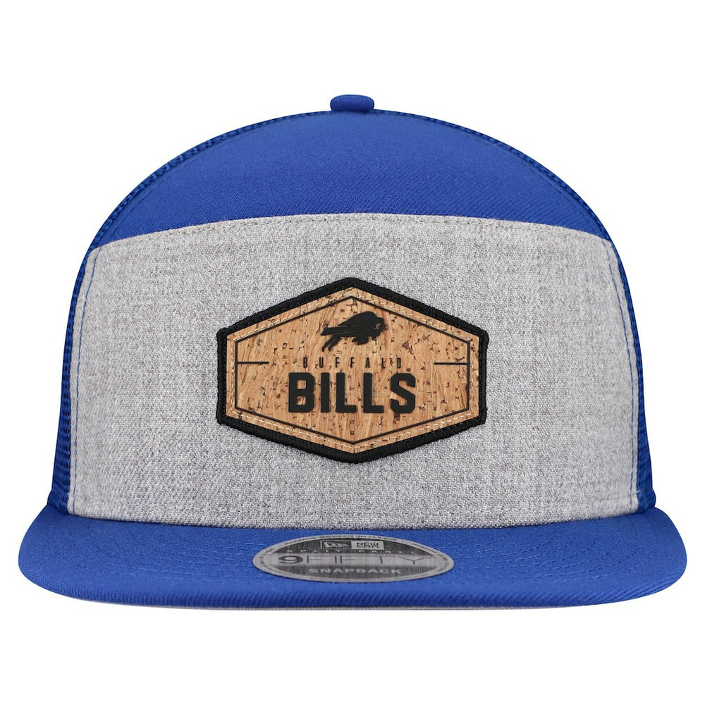 Buffalo Bills Cork Split Panel 9FIFTY Trucker Snapback Hat | NFL New