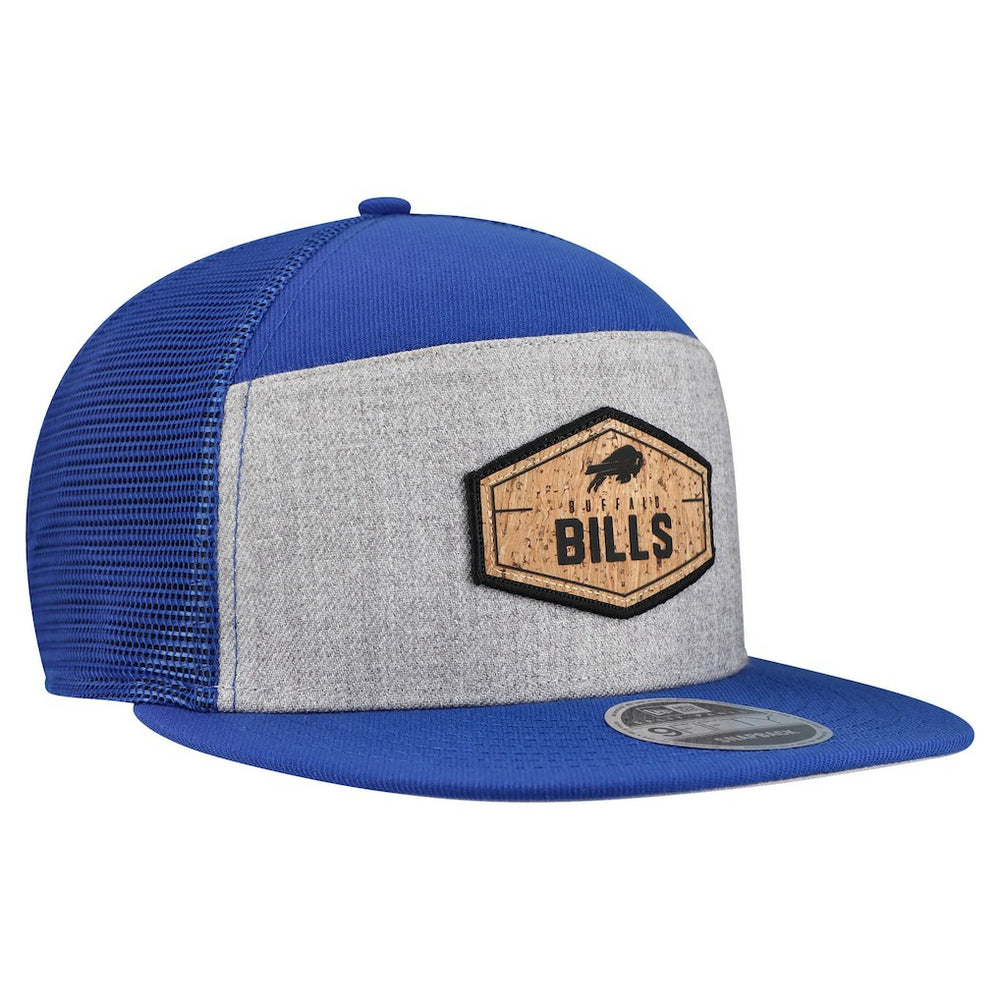 Buffalo Bills Cork Split Panel 9FIFTY Trucker Snapback Hat | NFL New