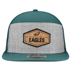 Philadelphia Eagles Cork Split Panel 9FIFTY Trucker Snapback Hat | NFL Hot