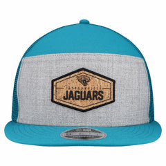 Jacksonville Jaguars Cork Split Panel 9FIFTY Trucker Snapback Hat | NFL Discount