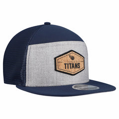 Tennessee Titans Cork Split Panel 9FIFTY Trucker Snapback Hat | NFL Discount