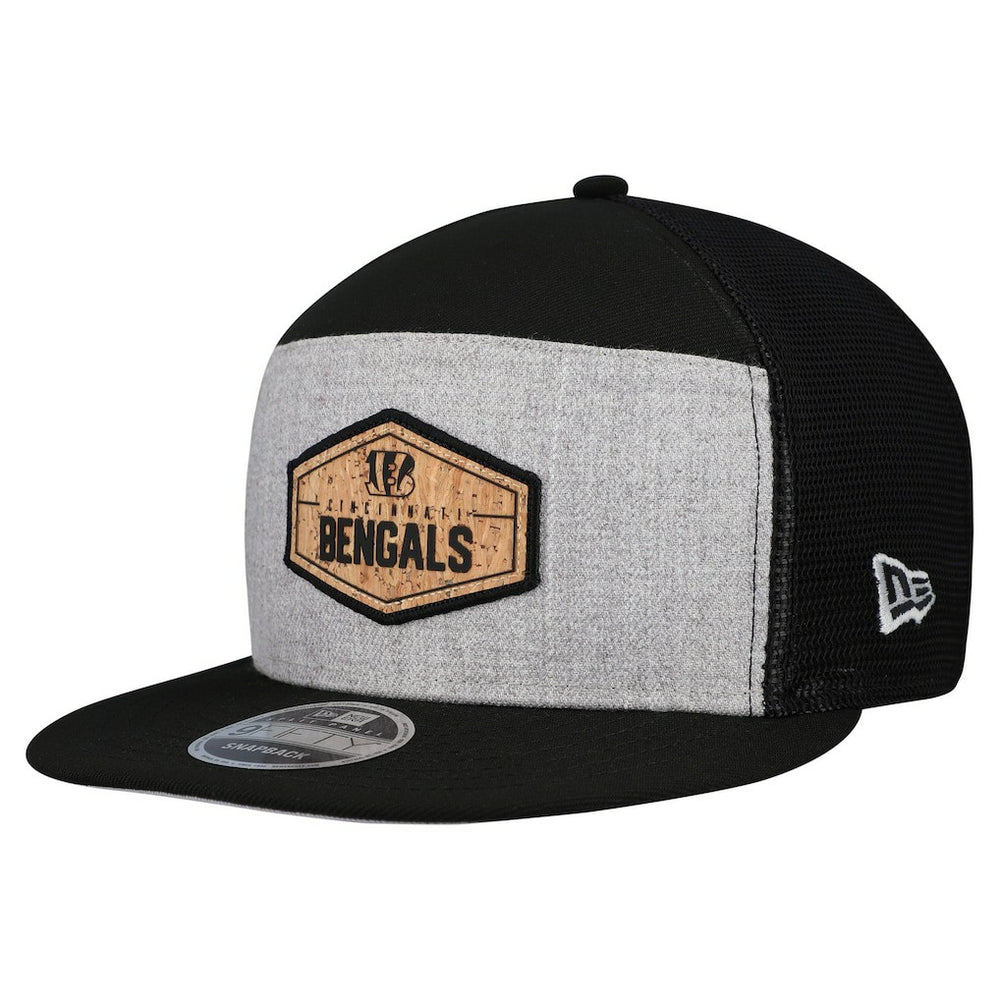 Cincinnati Bengals Cork Split Panel 9FIFTY Trucker Snapback Hat | NFL On sale