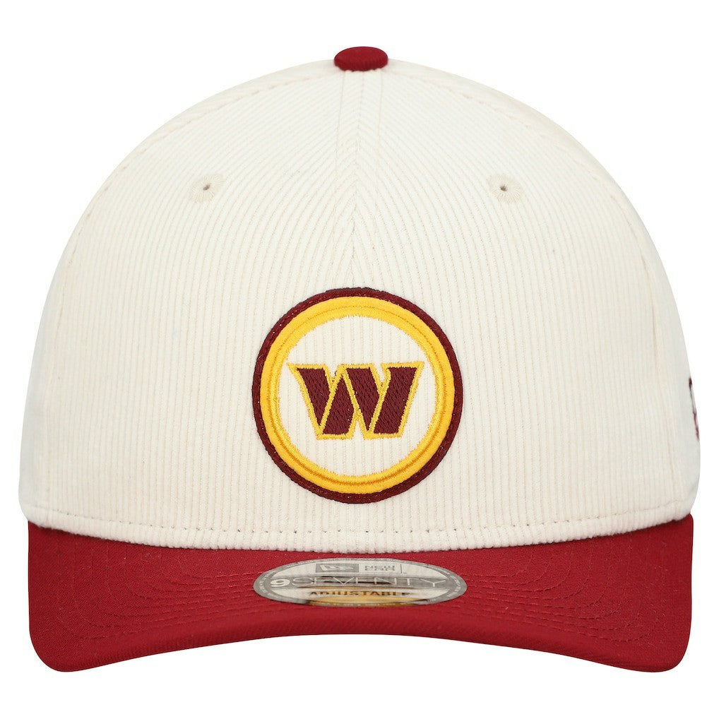 Washington Commanders Loyal Corduroy 9SEVENTY Adjustable Hat | NFL Hot