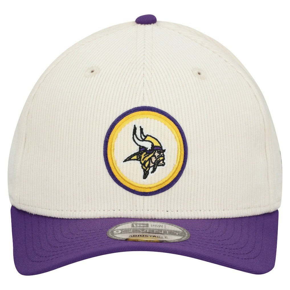 Minnesota Vikings Loyal Corduroy 9SEVENTY Adjustable Hat | NFL Outlet