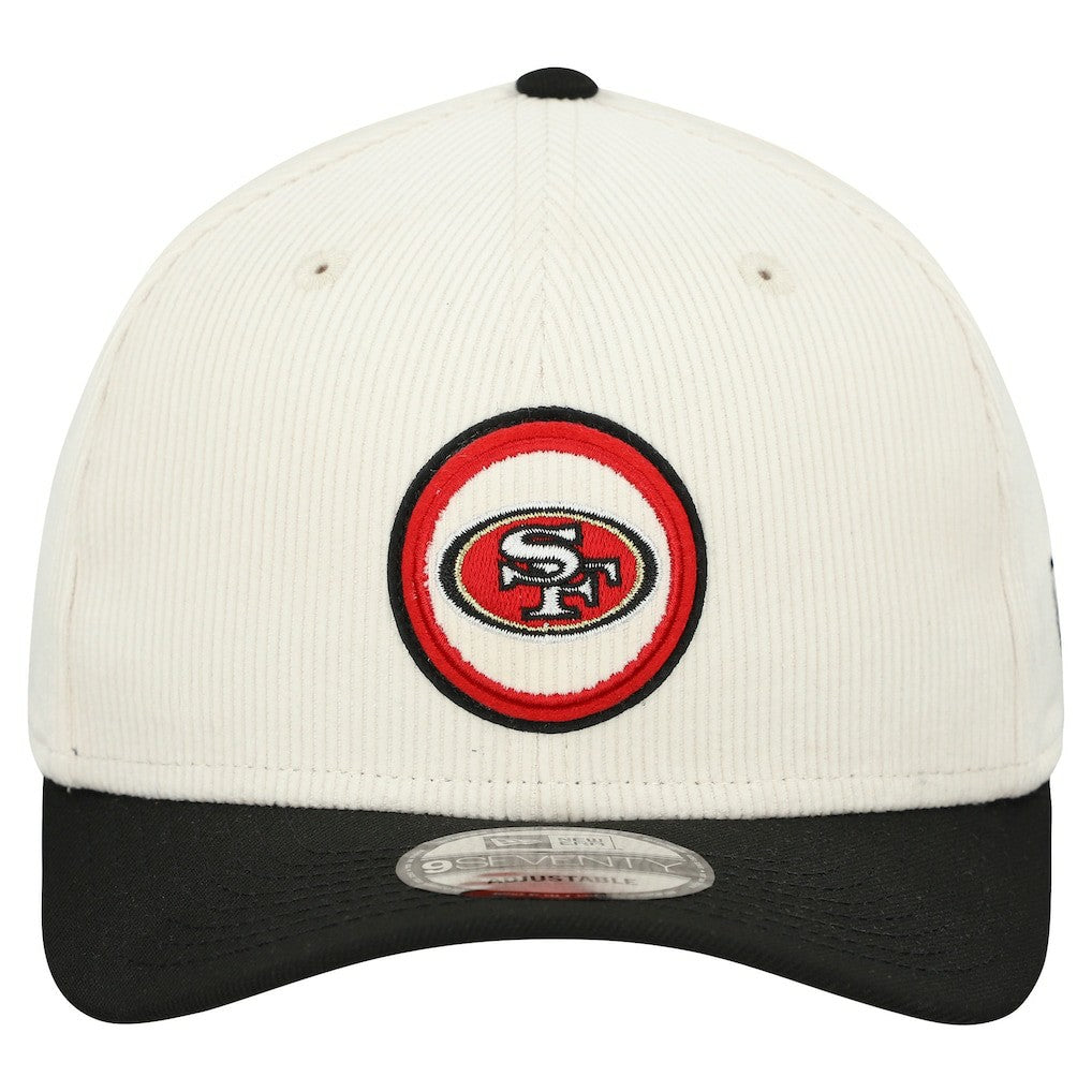 San Francisco 49ers Loyal Corduroy 9SEVENTY Adjustable Hat | NFL Discount