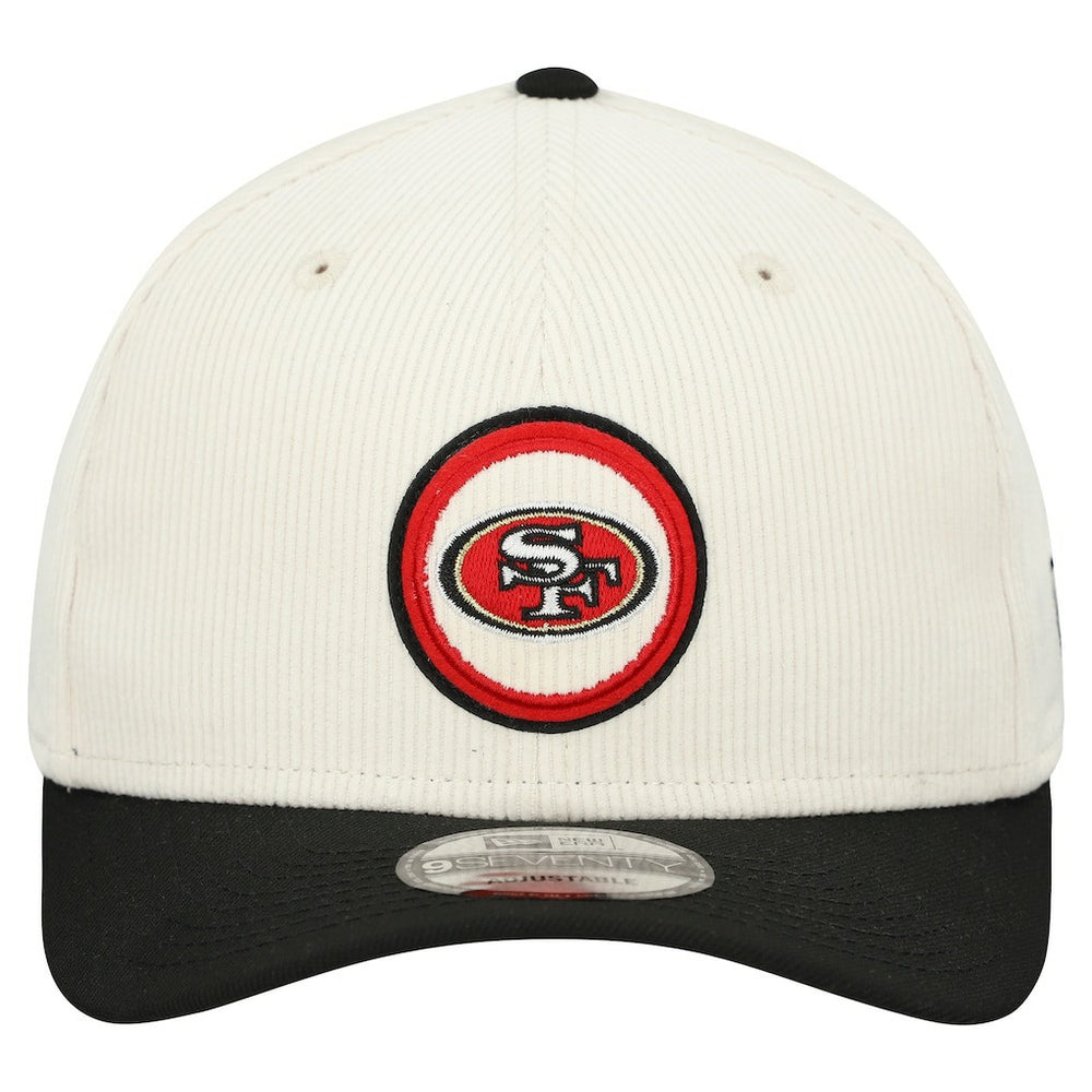 San Francisco 49ers Loyal Corduroy 9SEVENTY Adjustable Hat | NFL Discount