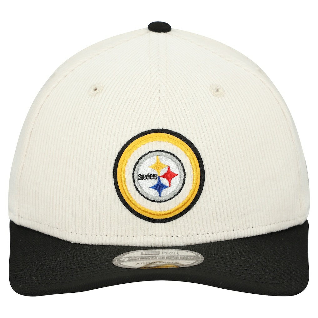 Pittsburgh Steelers Loyal Corduroy 9SEVENTY Adjustable Hat | NFL Hot