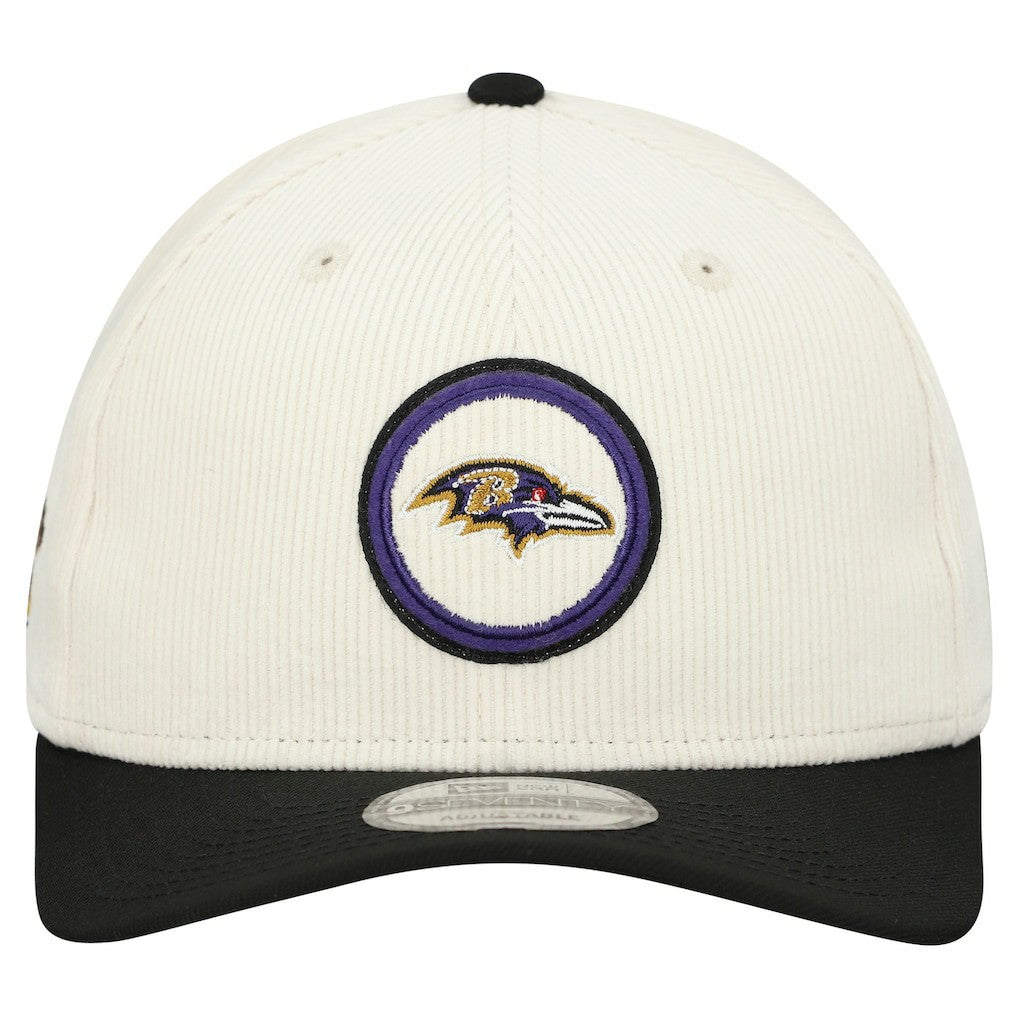 Baltimore Ravens Loyal Corduroy 9SEVENTY Adjustable Hat | NFL US