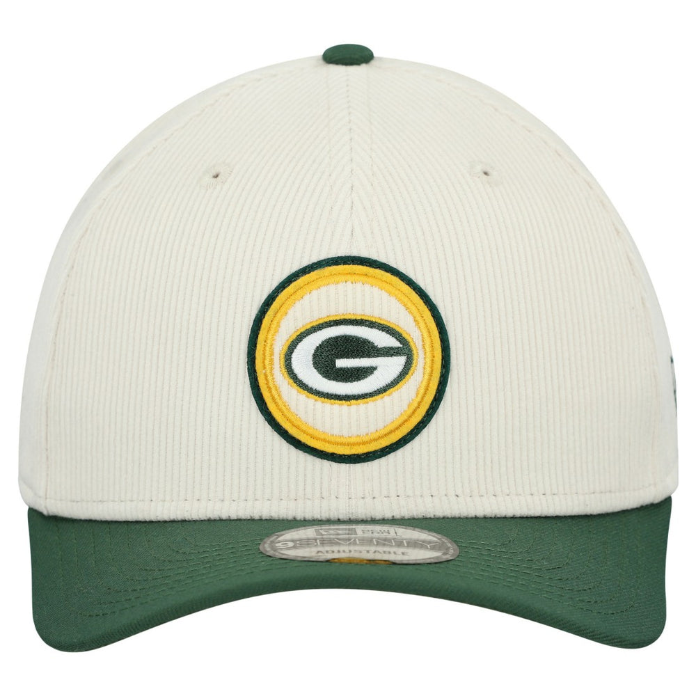 Green Bay Packers Loyal Corduroy 9SEVENTY Adjustable Hat | NFL Outlet