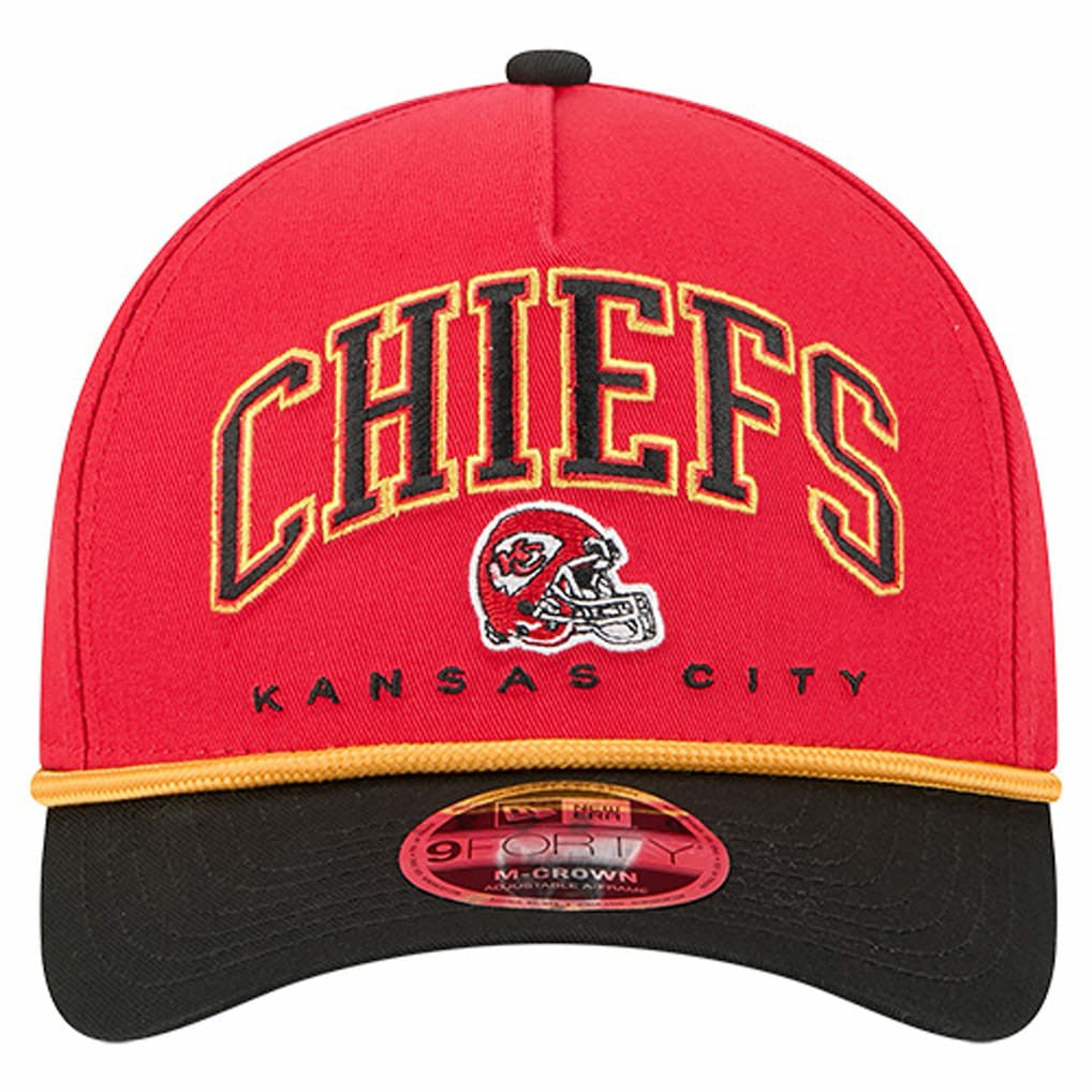 Kansas City Chiefs Arch COOLERA 9FORTY A-Frame M-Crown Adjustable Hat | NFL Near me